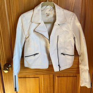 Women’s Faux Leather Jacket - Size Small